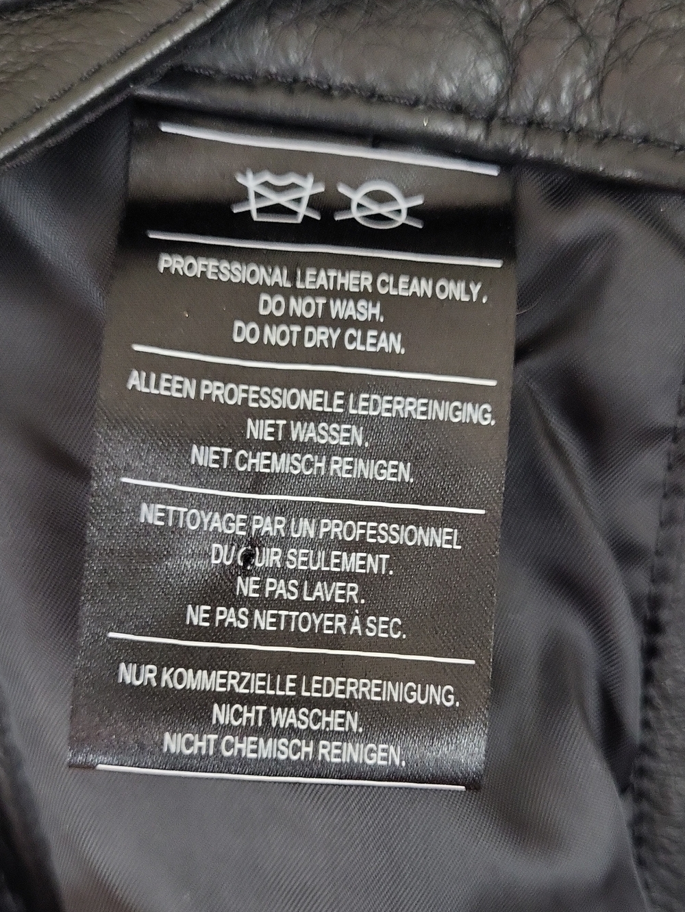 Harley Davidson Black Leather Motorcycle Biker Chaps Women's Small - Picture 8 of 13